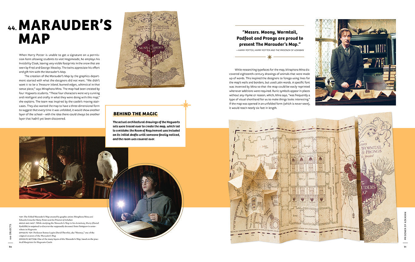 From the Films of Harry Potter: 100 Objects inside page 4