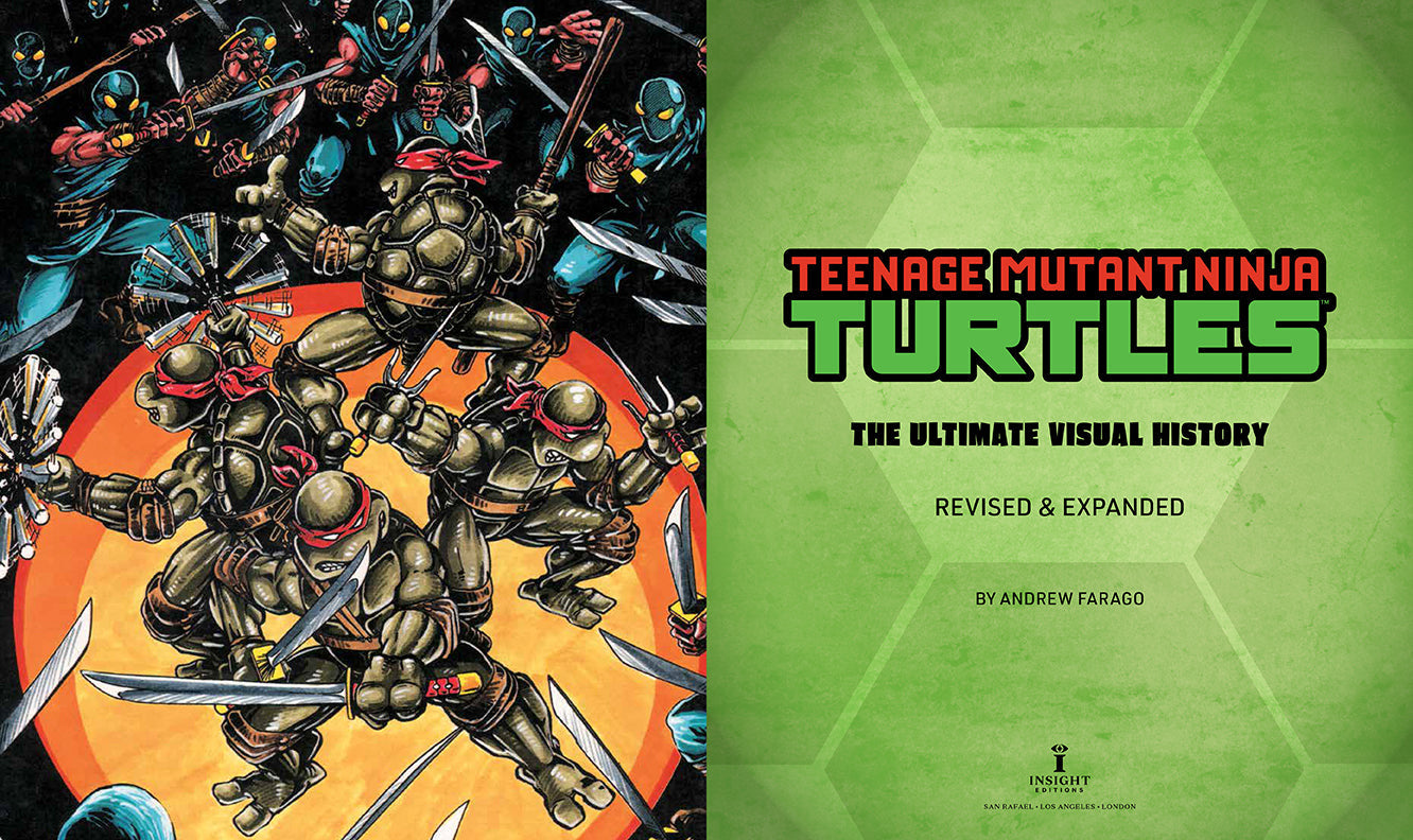 Teenage Mutant Ninja Turtles: The Ultimate Visual History inside page 1