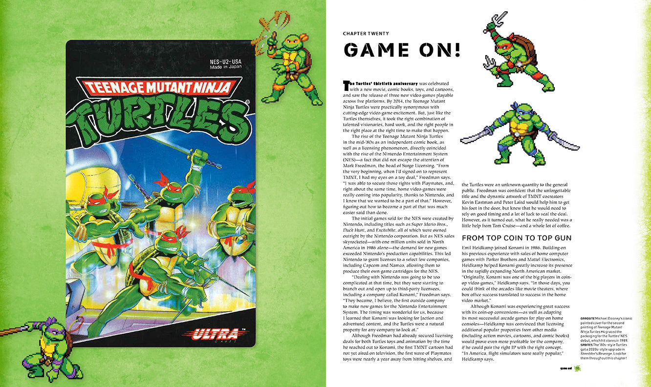 Teenage Mutant Ninja Turtles: The Ultimate Visual History inside page 3