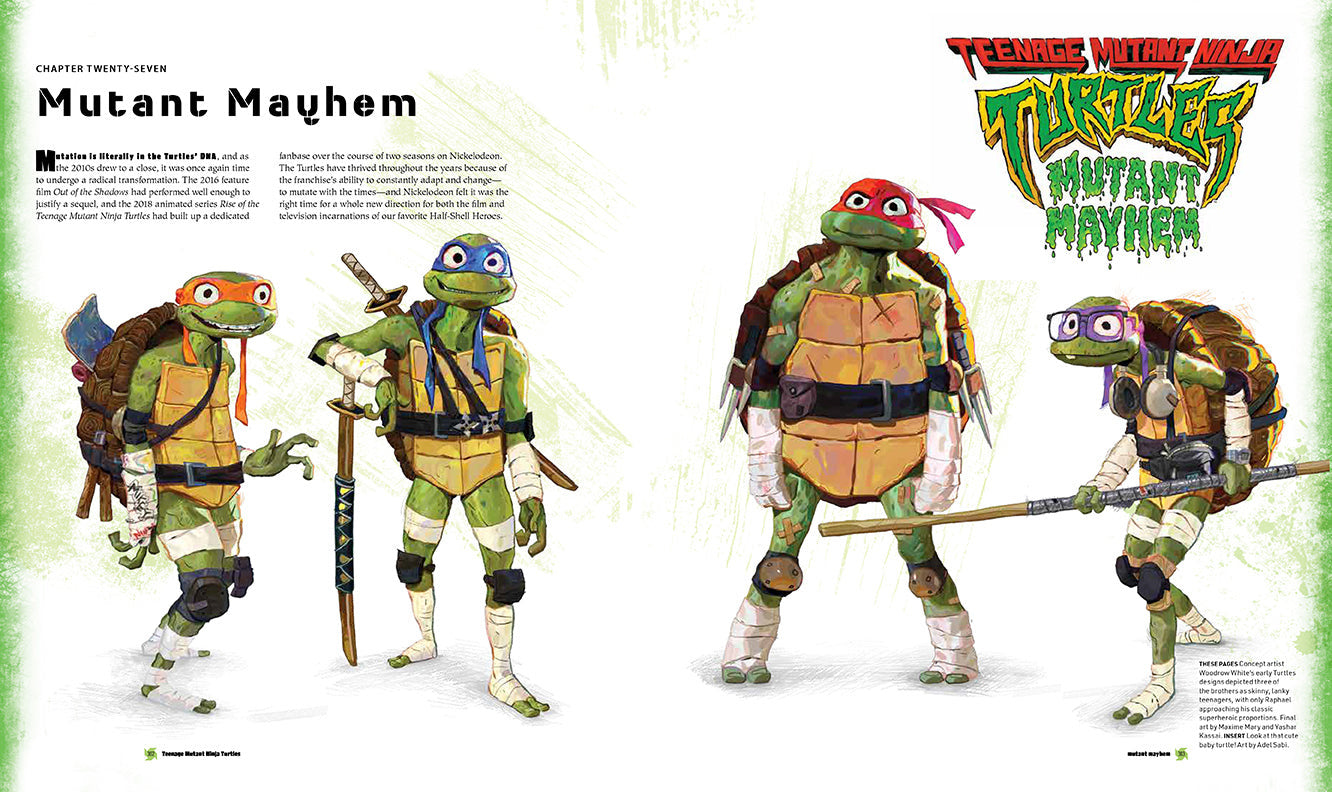 Teenage Mutant Ninja Turtles: The Ultimate Visual History inside page 5