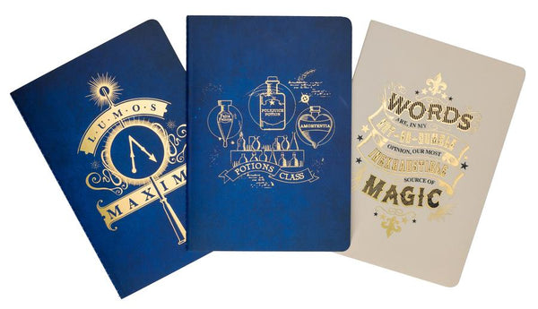 Harry Potter: Spell and Potions Planner Notebook Collection (Set of 3)-Film/ television/ radio and performing arts-買書書 BuyBookBook