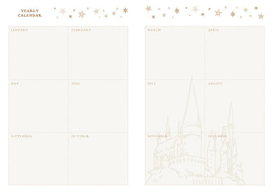 Harry Potter: Welcome to Hogwarts Planner Notebook Collection (Set of 3) inside page 4