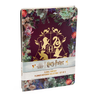 Harry Potter: Floral Fantasy Planner Notebook Collection (Set of 3) inside page 1