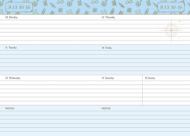 Harry Potter 2023-2024 Academic Year Planner inside page 5