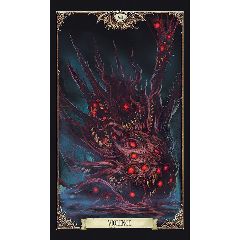 Necronomicon Tarot Deck and Guidebook inside page 3