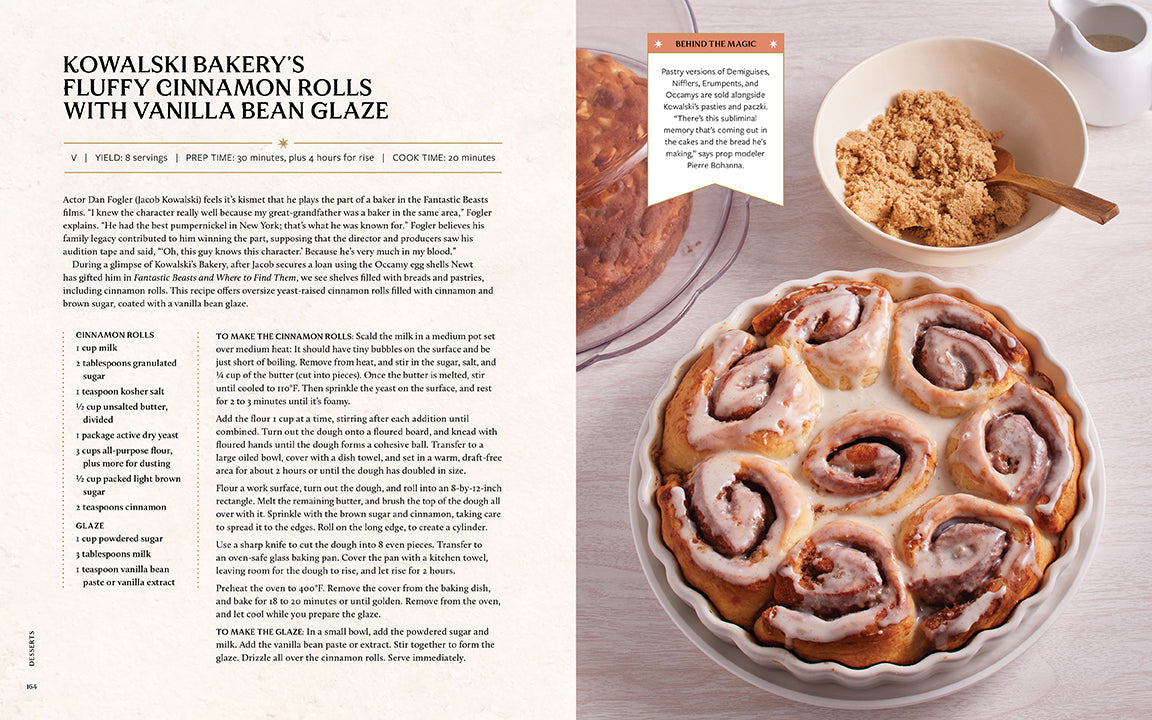 Harry Potter and Fantastic Beasts: Official Wizarding World Cookbook inside page 4