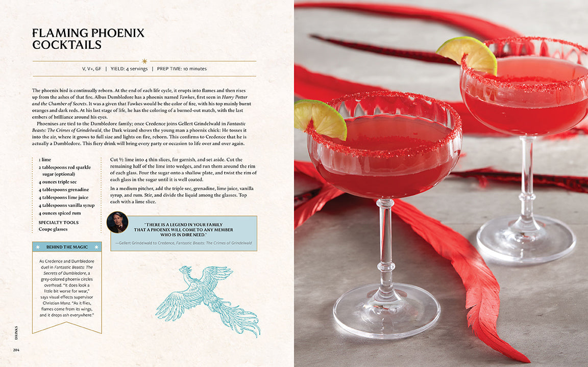Harry Potter and Fantastic Beasts: Official Wizarding World Cookbook inside page 5