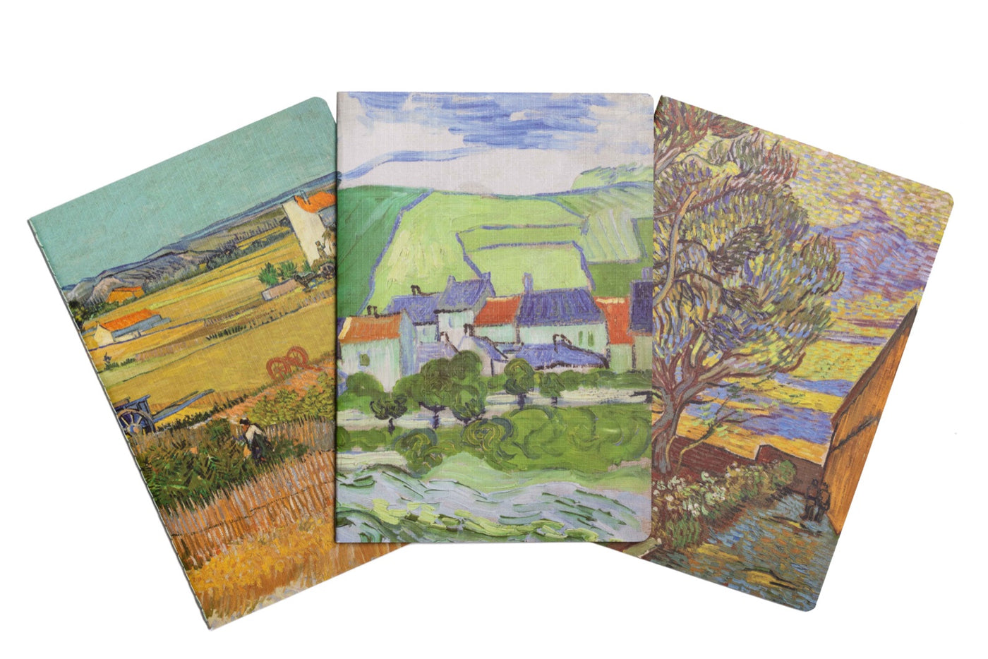 Van Gogh Landscapes Sewn Notebook Collection (Set of 3)