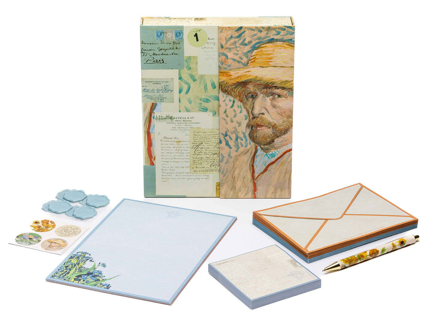 Van Gogh Letters Stationery Set inside page 1