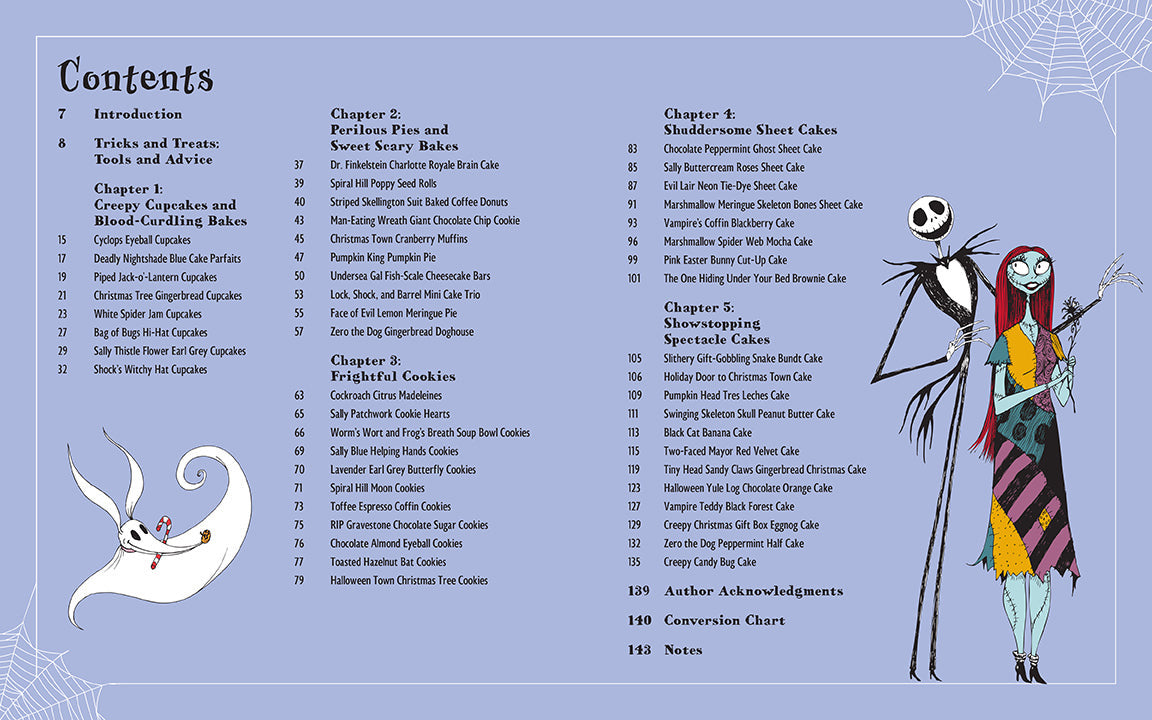 Nightmare Before Christmas: The Official Baking Cookbook inside page 1