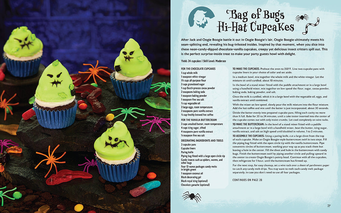 Nightmare Before Christmas: The Official Baking Cookbook inside page 2