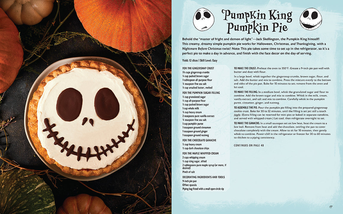 Nightmare Before Christmas: The Official Baking Cookbook inside page 4