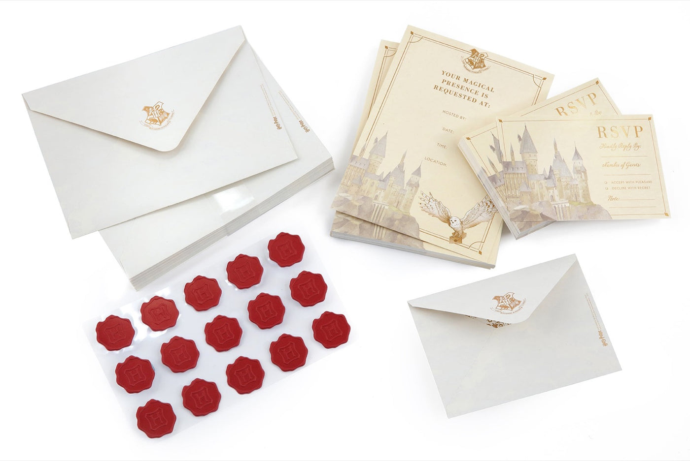 Harry Potter: Hogwarts Invitation Set (Set of 30) inside page 1