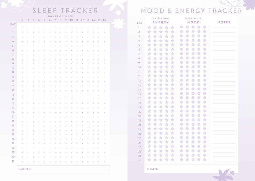 Wellness Notebook Set inside page 4
