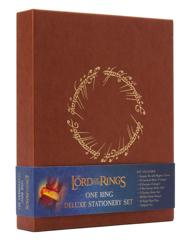 Lord of the Rings: One Ring Stationery Set-Film/ television/ radio and performing arts-買書書 BuyBookBook