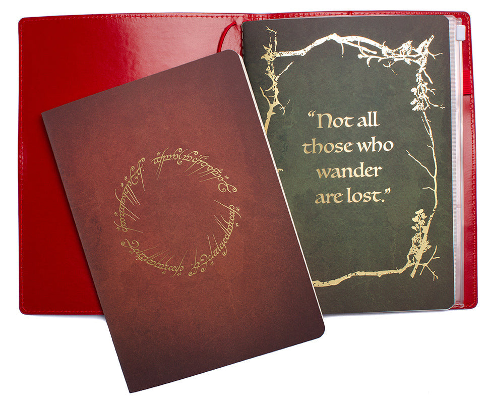 Lord of the Rings: Red Book of Westmarch Traveler's Notebook Set inside page 1