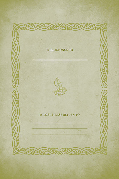 Lord of the Rings: One Ring Journal with Charm inside page 1