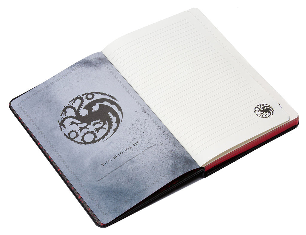 House of the Dragon: Targaryen Fire & Blood Hardcover Journal inside page 1