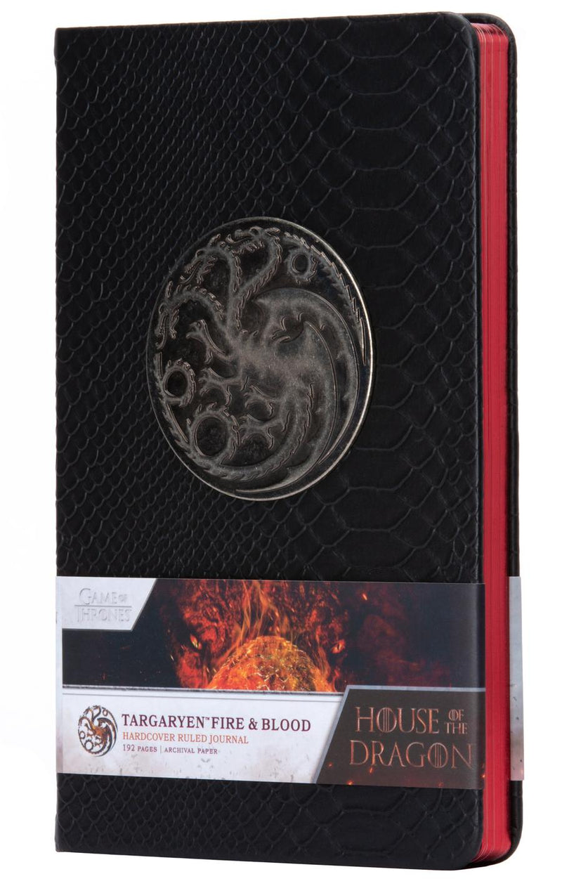 House of the Dragon: Targaryen Fire & Blood Hardcover Journal-Lifestyle and Leisure-買書書 BuyBookBook