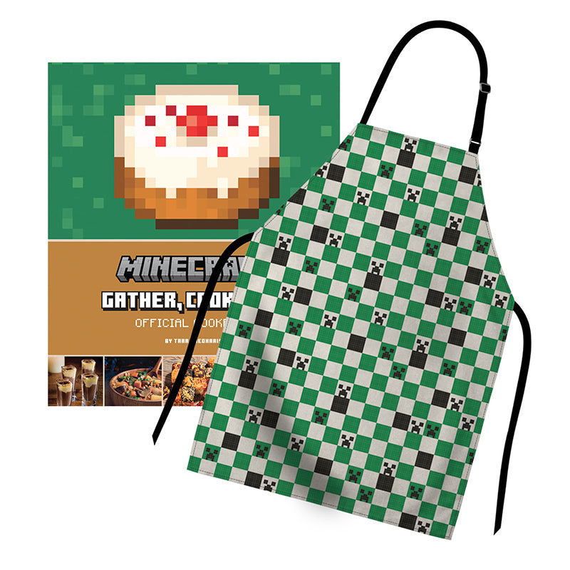 Minecraft: The Official Cookbook and Apron Gift Set inside page 1