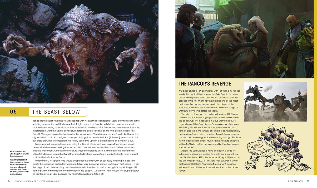 Star Wars: Return of the Jedi: A Visual Archive inside page 3