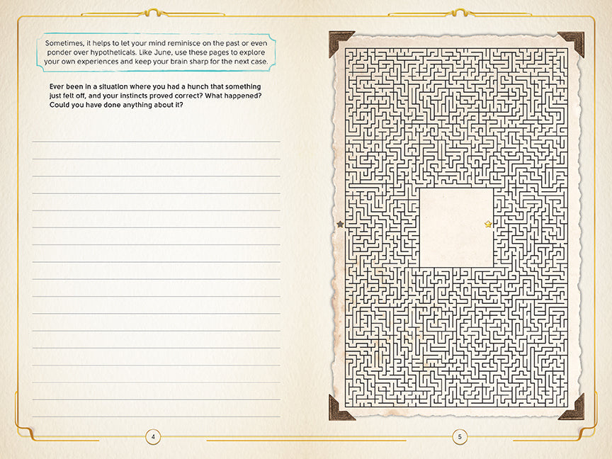 June's Journey: The Interactive Detective's Diary inside page 2
