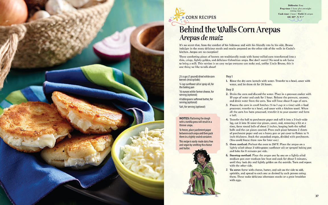 Encanto: The Official Cookbook inside page 4