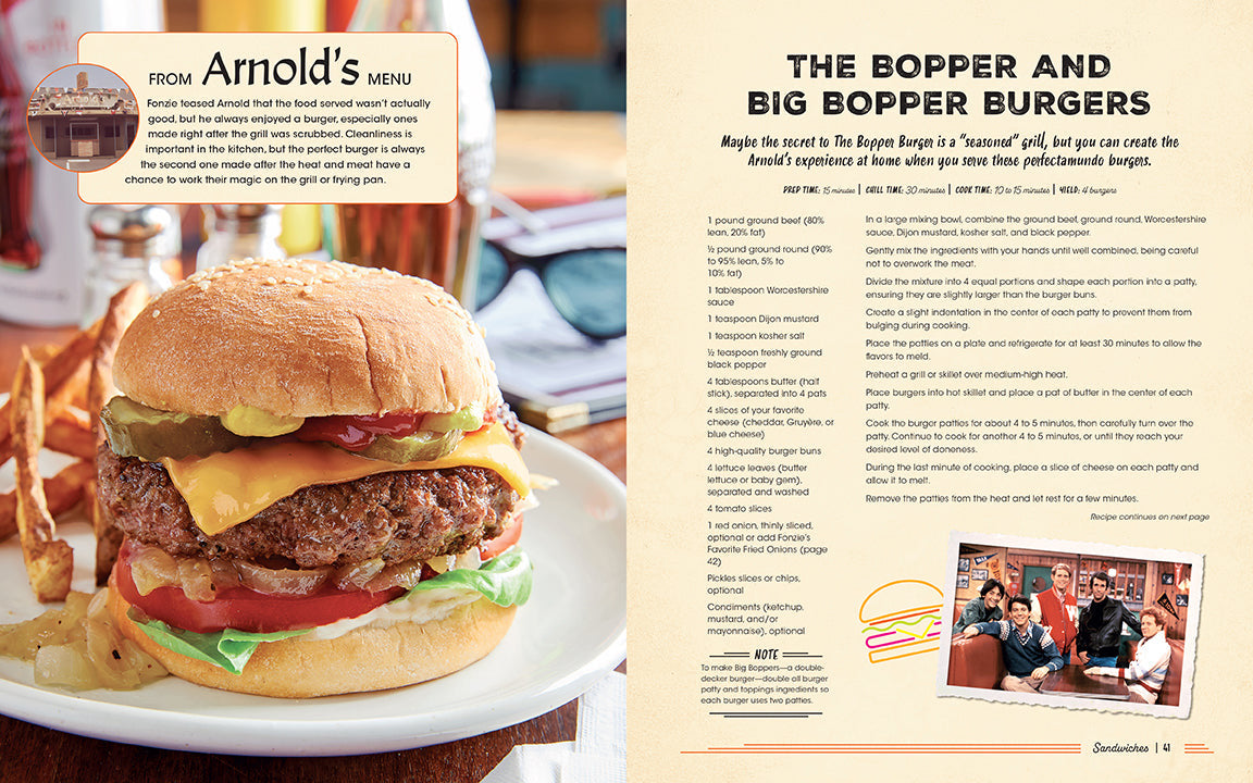 Happy Days: The Official Cookbook inside page 3