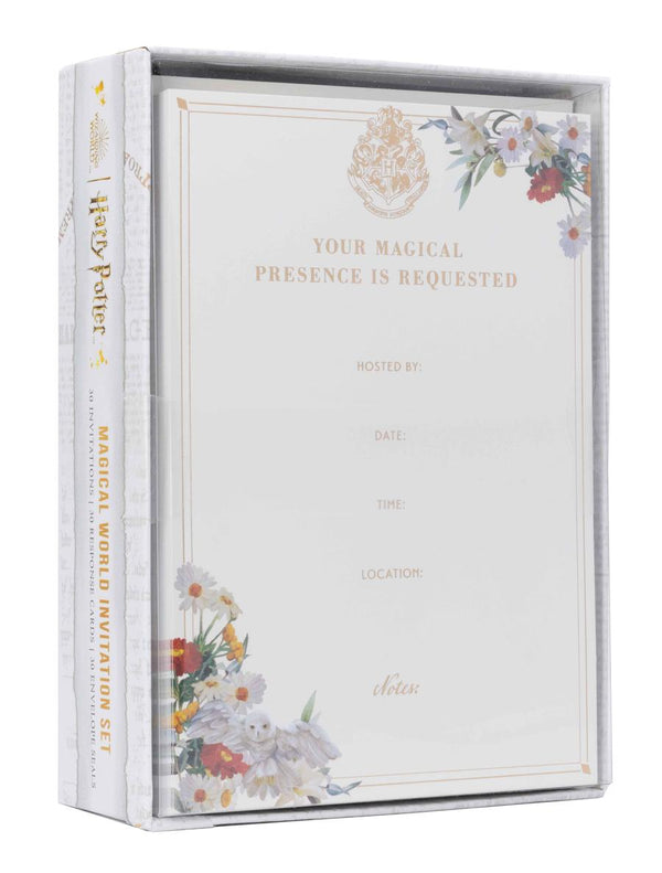 Harry Potter: Magical World Invitation Set (Set of 30)-Film/ television/ radio and performing arts-買書書 BuyBookBook