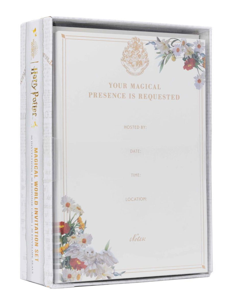 Harry Potter: Magical World Invitation Set (Set of 30)-Film/ television/ radio and performing arts-買書書 BuyBookBook