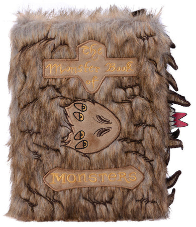 Harry Potter: Monster Book of Monsters Plush Journal inside page 1