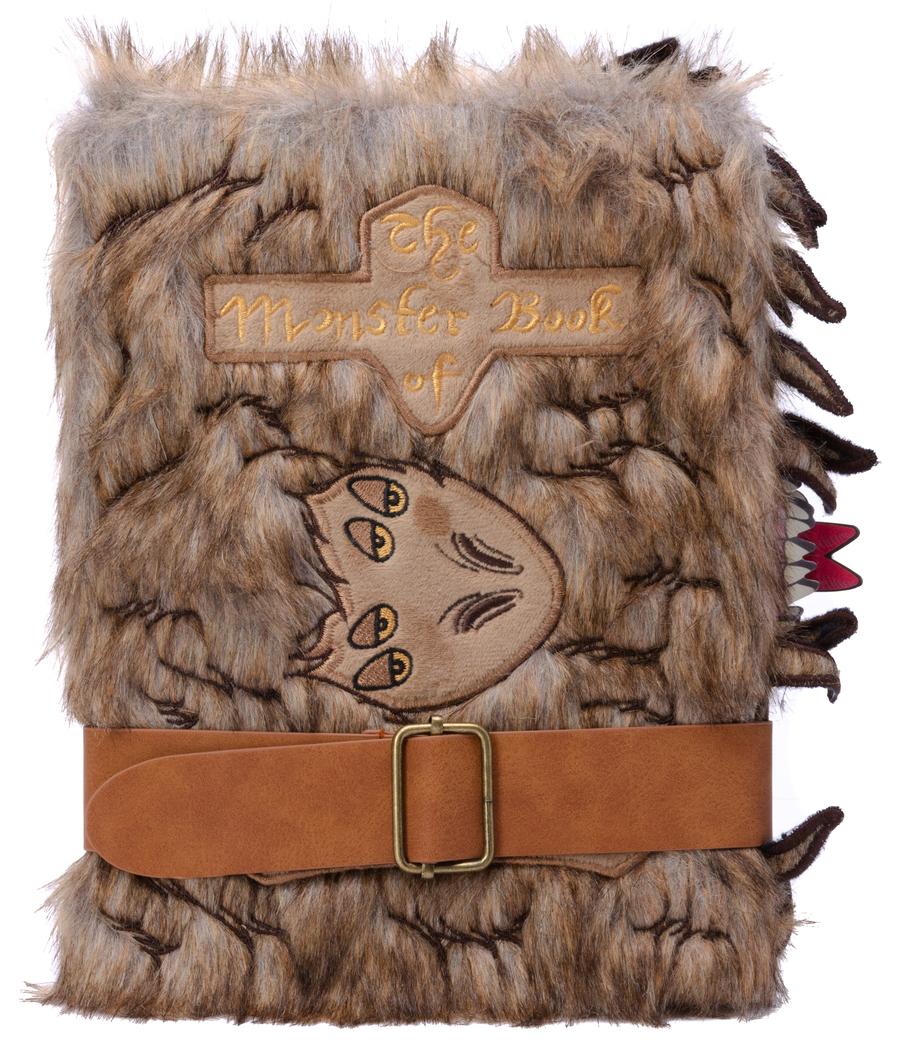 Harry Potter: Monster Book of Monsters Plush Journal-Art: general-買書書 BuyBookBook