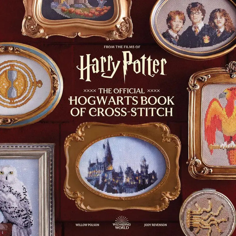 Harry Potter: The Official Hogwarts Book of Cross-Stitch-Lifestyle and Leisure-買書書 BuyBookBook