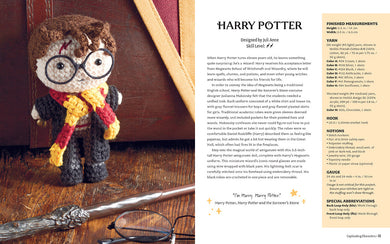 Harry Potter: The Official Book of Crochet Amigurumi inside page 2