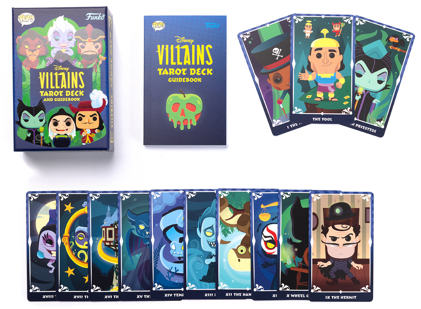 Funko: Disney Villains Tarot Deck and Guidebook inside page 6