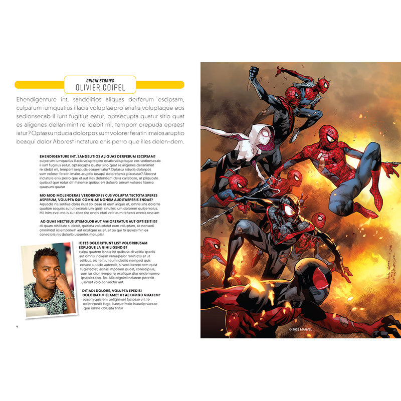 Marvel: The Art of Stormbreakers inside page 2