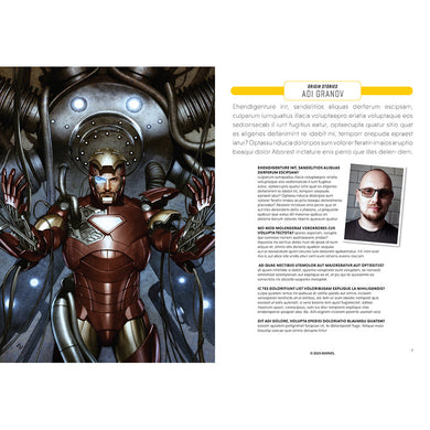 Marvel: The Art of Stormbreakers inside page 3