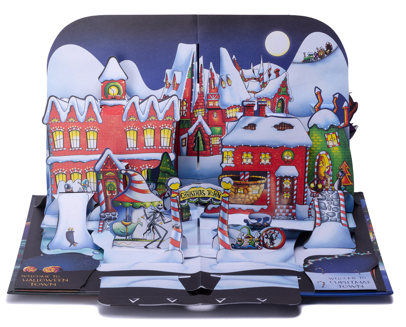 Disney Tim Burton's The Nightmare Before Christmas: Pop-Up Holiday Worlds inside page 2
