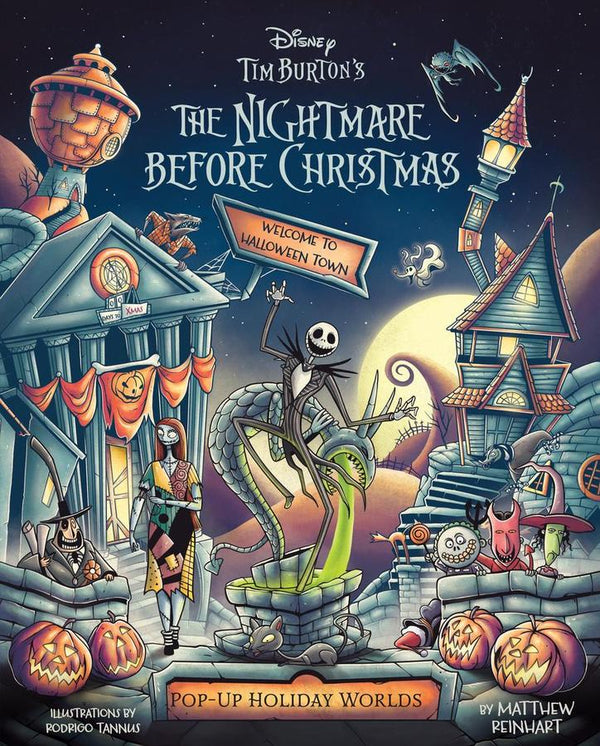 Disney Tim Burton's The Nightmare Before Christmas: Pop-Up Holiday Worlds-Art: general-買書書 BuyBookBook