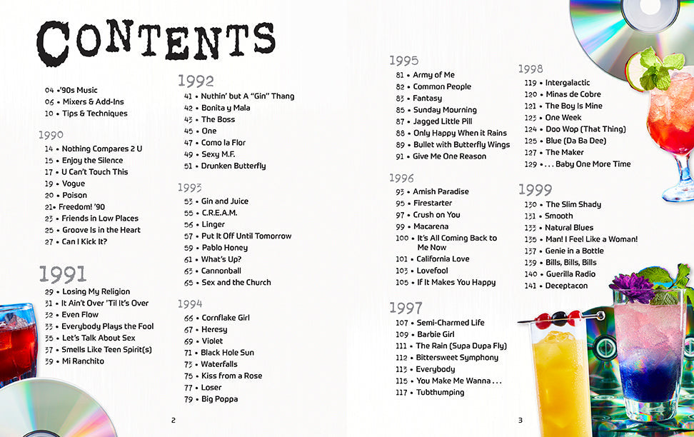 Ultimate '90s Cocktail Playlist inside page 1