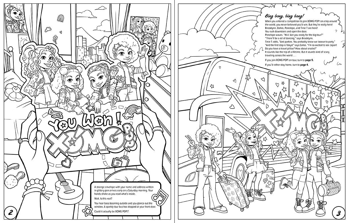 XOMG POP! inside page 1