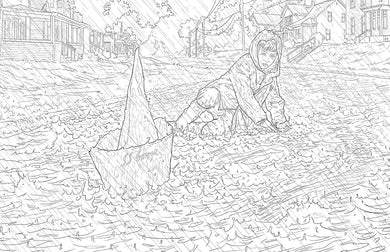 IT: The Official Coloring Book inside page 1