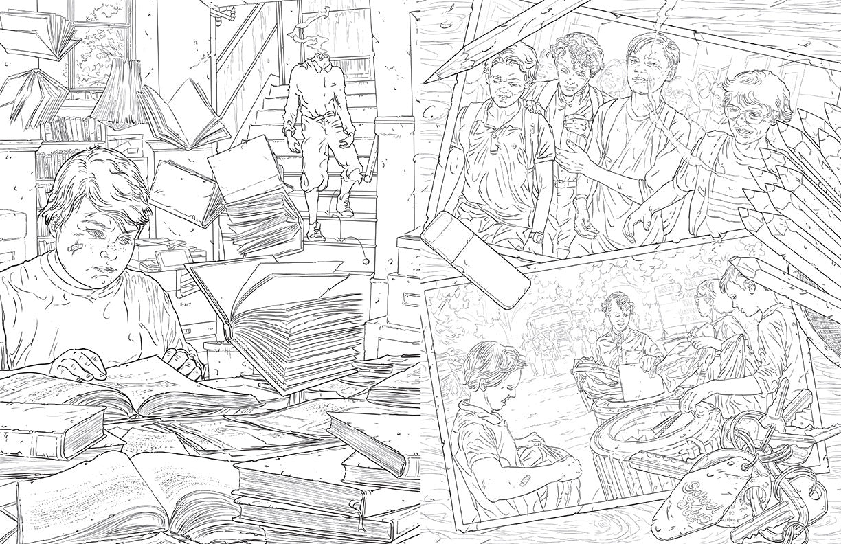 IT: The Official Coloring Book inside page 3