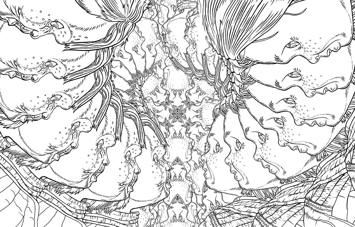 Chucky: The Official Coloring Book inside page 1