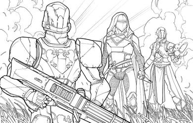 Destiny: The Official Coloring Book Vol. 2 inside page 5
