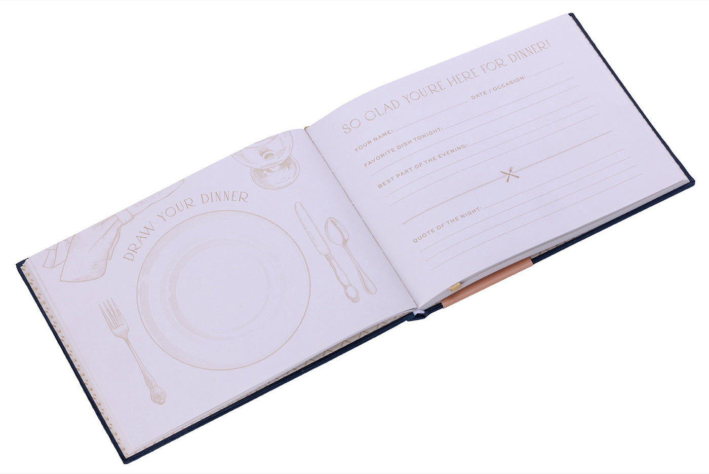 Dinner Party Guest Book inside page 2