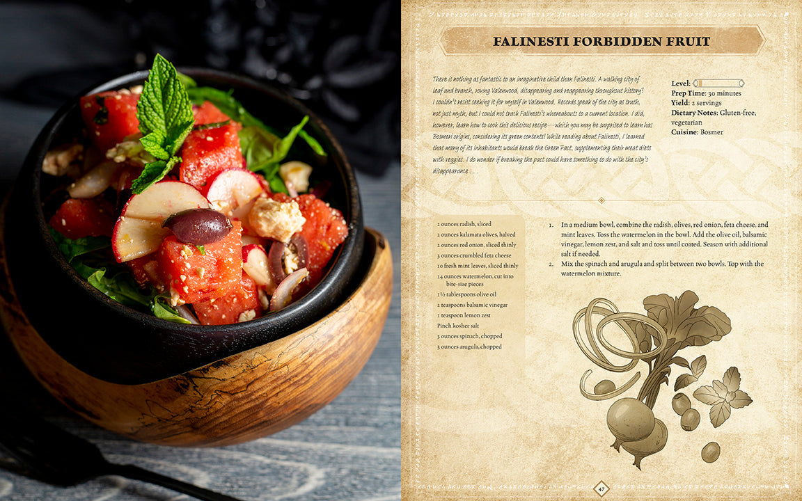 Elder Scrolls: The Official Cookbook Vol. 2 inside page 2