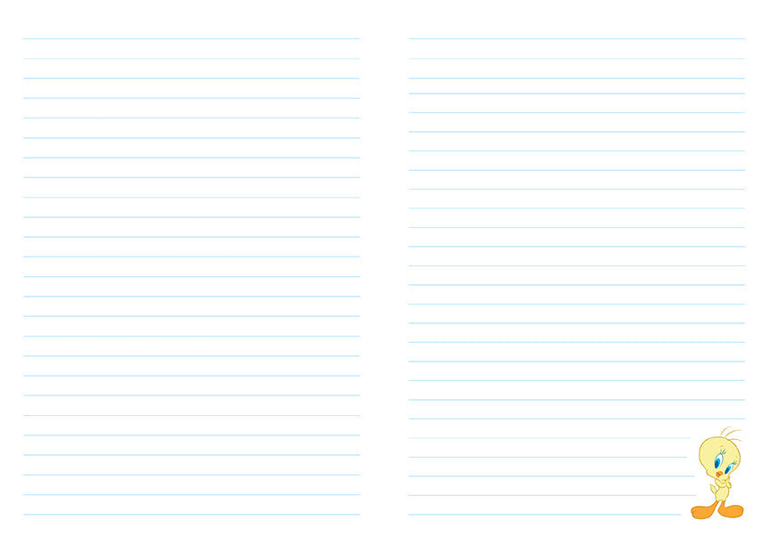 Looney Tunes: Tweety Bird Plush Journal inside page 2