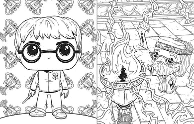 Official Funko Pop! Harry Potter Coloring Book inside page 4