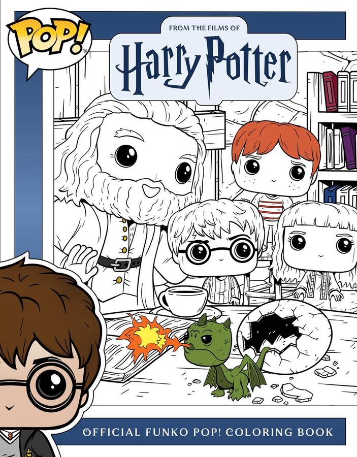 Official Funko Pop! Harry Potter Coloring Book-Art: general-買書書 BuyBookBook
